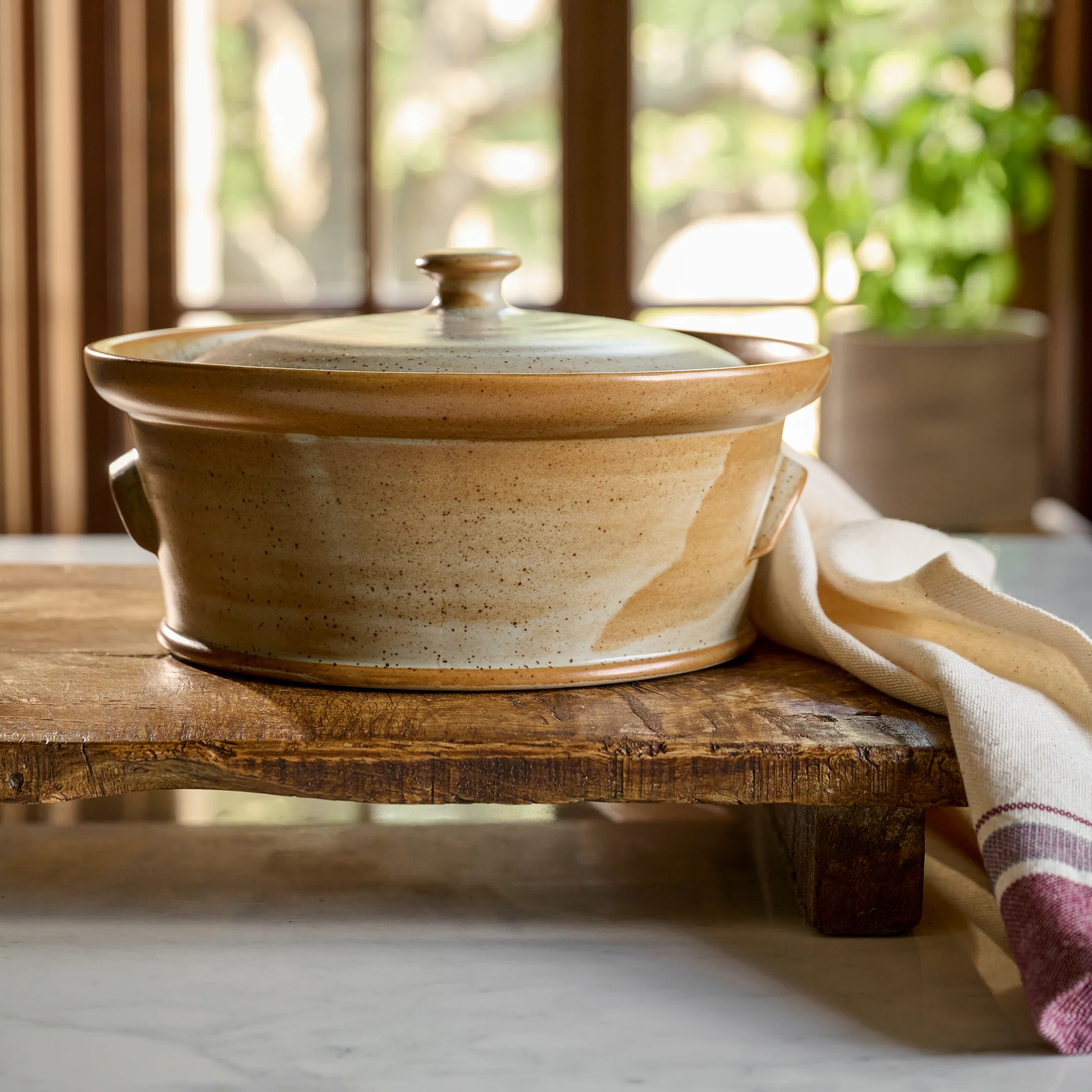 French Grey Reduction Fire Baker | Magnolia