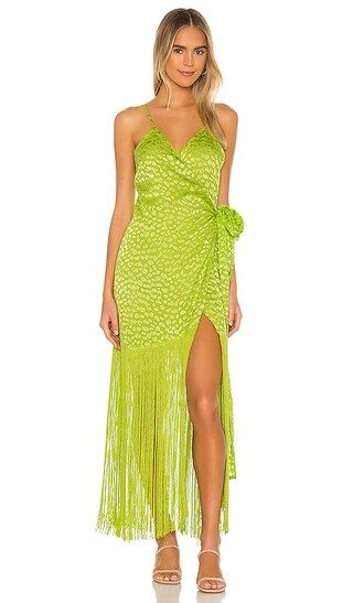 Orelia Dress in Lime Green | Revolve Clothing (Global)