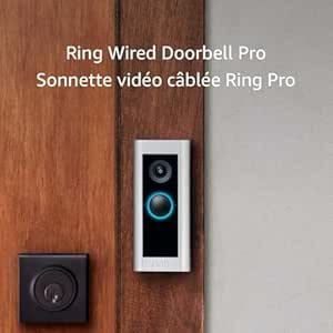 Ring Wired Doorbell Pro, Best-in-class with cutting-edge features (existing doorbell wiring requi... | Amazon (CA)