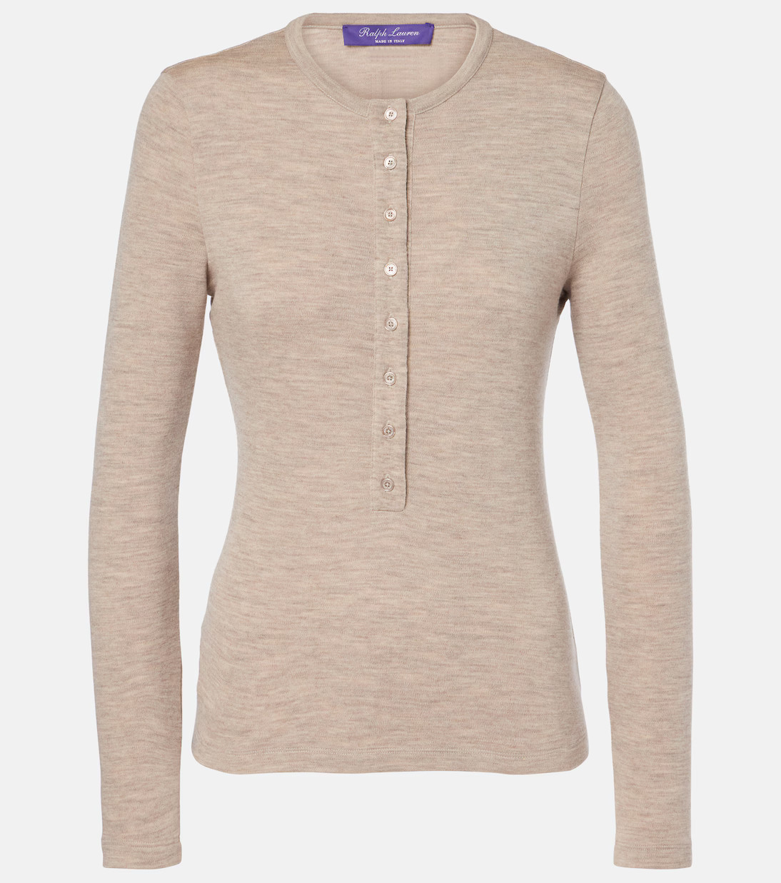 Wool Henley shirt | Mytheresa (US/CA)