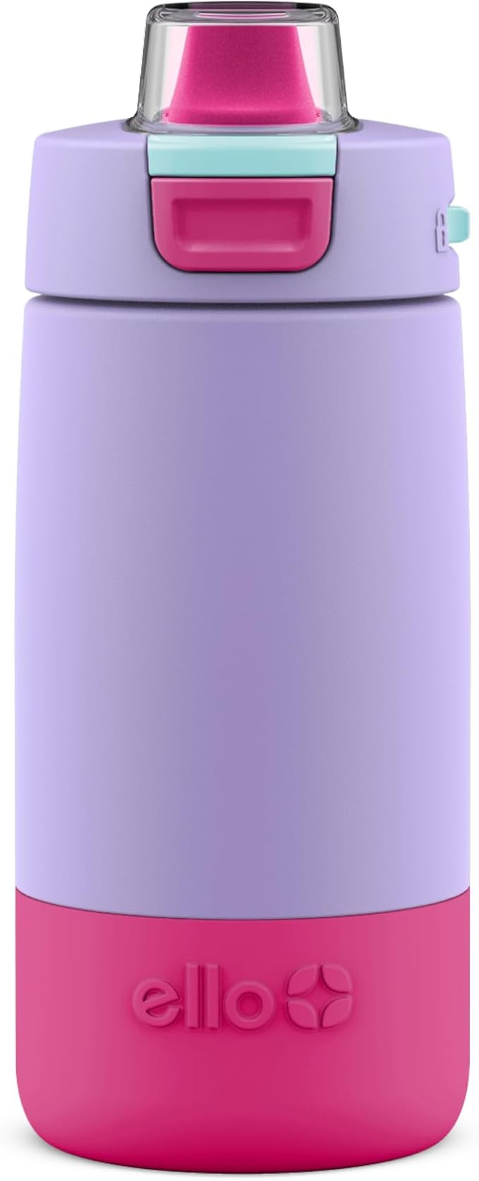 Ello Kids Colby 12oz Stainless Steel Insulated Water Bottle with Straw and Built-In Silicone Coas... | Amazon (US)