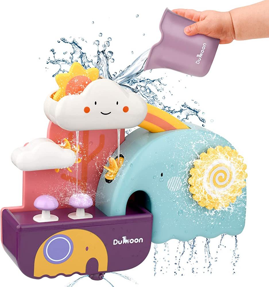 TI-TOO Baby Bath Toys, Fun Simple Physics Educational Bathtub Water Toy, Bath Time Fun Splash Toy... | Amazon (US)