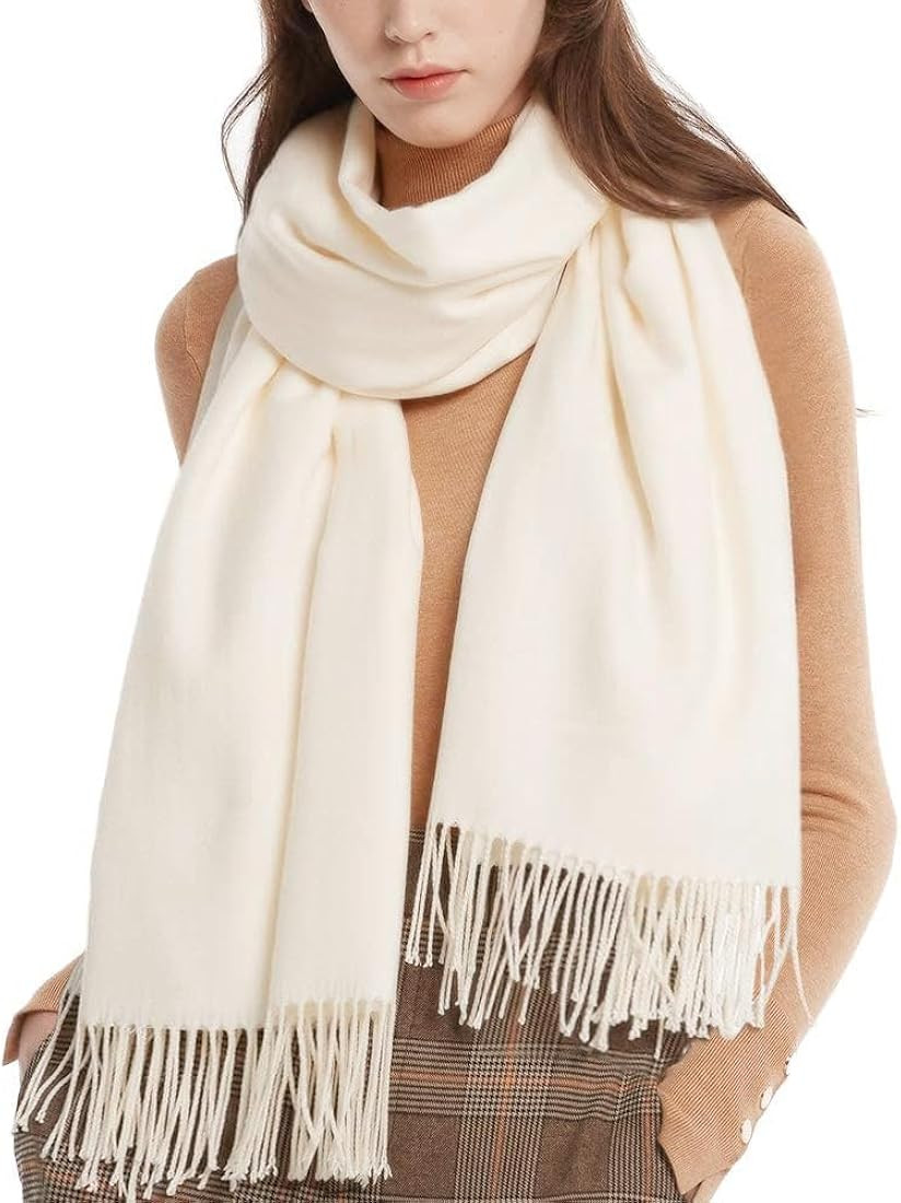 FURTALK Winter Scarf for Women Pashmina Shawl Wraps Cashmere Feel Warm Fashion Blanket Scarves at... | Amazon (US)