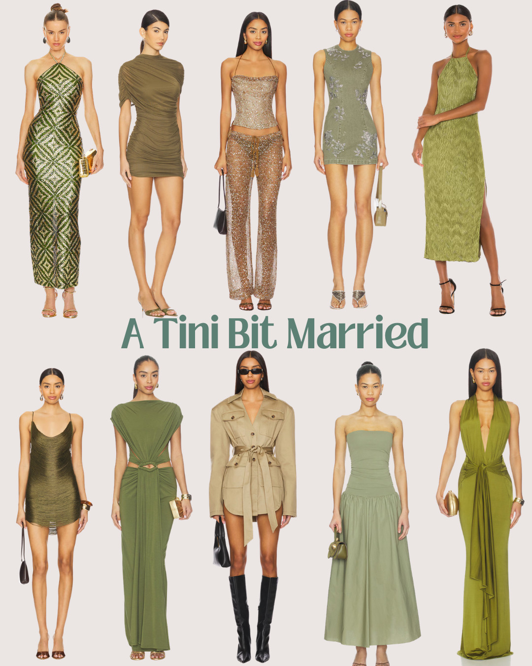 A Tini Bit Married 🍸✨

She found her perfect pour… now it’s time to celebrate. This bachelorette theme is giving chic cocktail energy—dirty martinis, little black dresses, sleek heels, and just the right touch of olive green 💚🫒

Think elevated nights out, signature drinks, and effortlessly polished looks that feel more It Girl in the city than typical bach.

Shop the outfits for your “A Tini Bit Married” night 

 

 #LTKcanada #LTKwedding #LTKpartywear