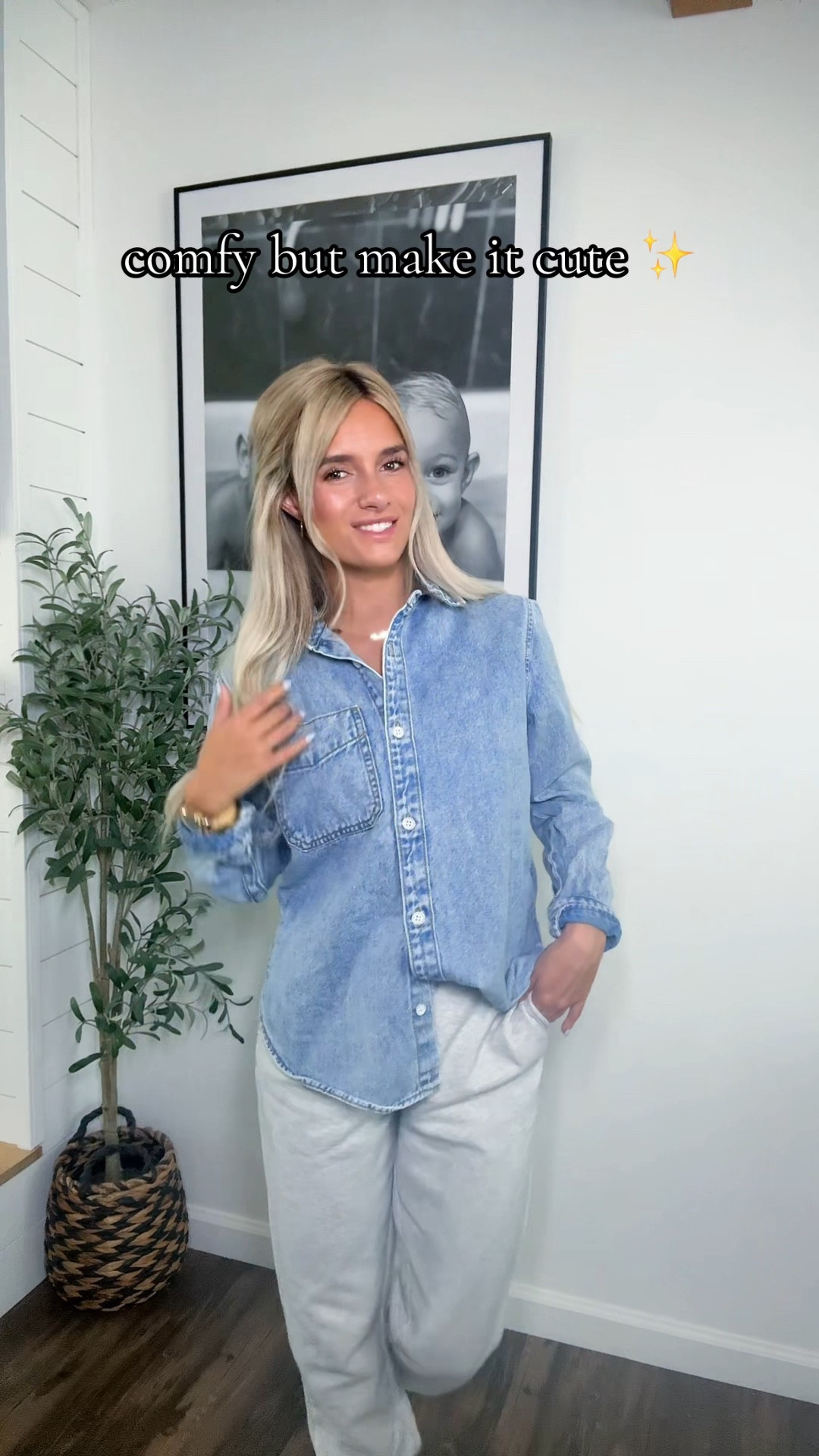 My fav denim top to ever exist 👏🏼


#casualstyle #casualoutfits #momstyle #momstyleinspo #casualoutfitideas 

#LTKPetite #LTKU #LTKdayinmylife