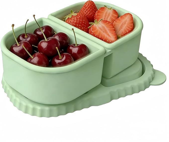 COMTAR Premium Silicone Lunch Box- 240ml Capacity, Easy Open, Shockproof, Easy to Clean, Dishwash... | Amazon (US)