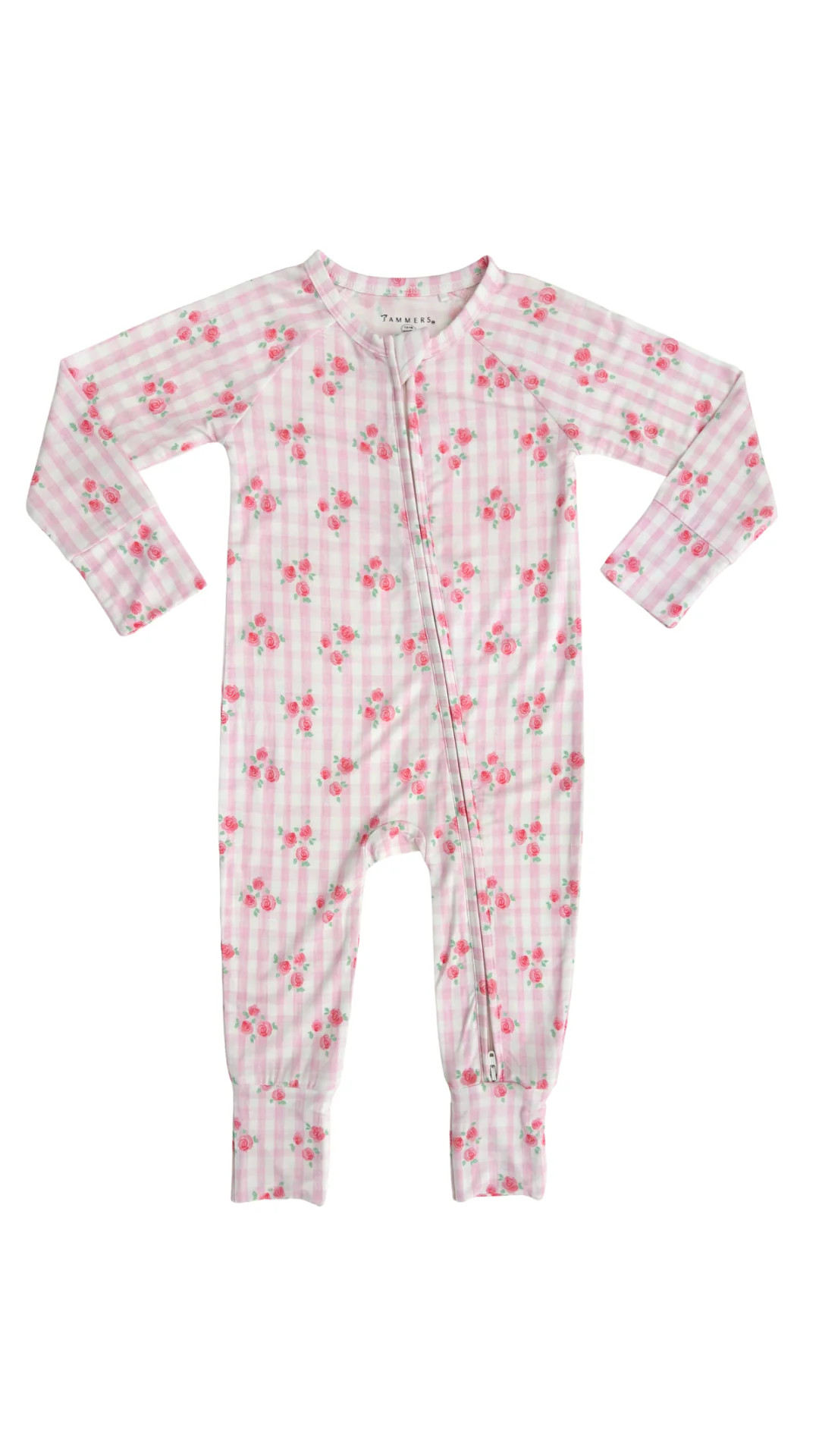 Nantucket Roses Zipper Romper IMJ x Caitlin Covington | In My Jammers