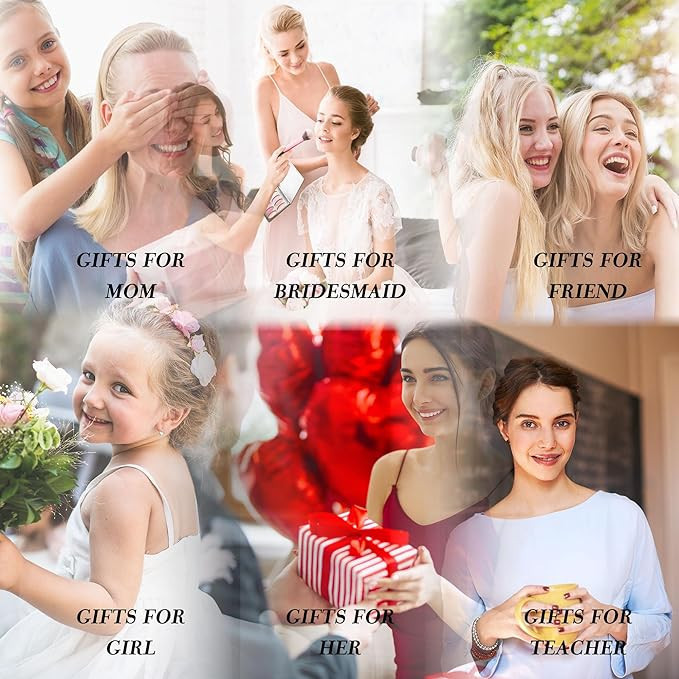 Parima Plush Velvet Small Travel Jewelry Case Organizer - Jewelry Box Jewelry Holder Necklace Box... | Amazon (US)