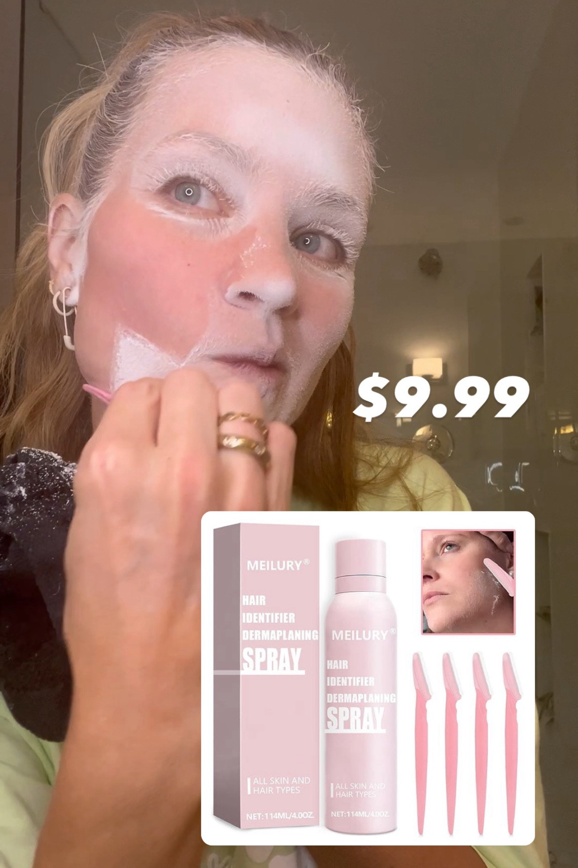 For ten scoots??? Worth it! I always miss spots when dermaplaning. This is REALLY helpful. 

#LTKFindsUnder50 #LTKBeauty
