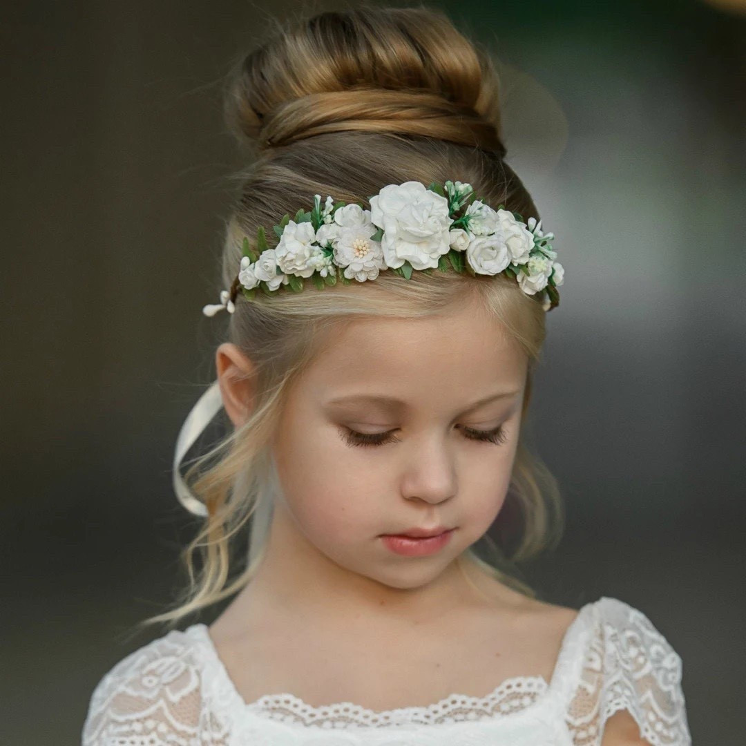 Finish the look with this handcrafted flower crown, designed with a soft mix of delicate blooms for an effortlessly dreamy feel. The adjustable ribbon tie makes it a perfect fit for all ages, adding a whimsical touch to weddings, photos, or everyday dress-up. It pairs beautifully with special occasion dresses and brings that extra bit of floral magic to any moment. 🌸✨ #LTKStyle #FlowerCrown #BohoChic #GirlsStyle #SpecialOccasion #PhotoShootReady #LTKFinds #SpringStyle

#LTKWedding #LTKSeasonal #LTKKids