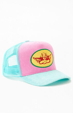 Boys Lie Pink Terry Cloth Trucker Hat | PacSun