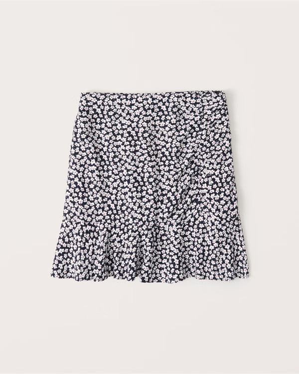Cinched Mini Skirt | Abercrombie & Fitch (US)