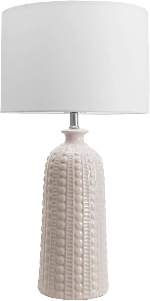 nuLOOM NPT32AA Flint 30" Ceramic Table Lamp, Height, White | Amazon (US)