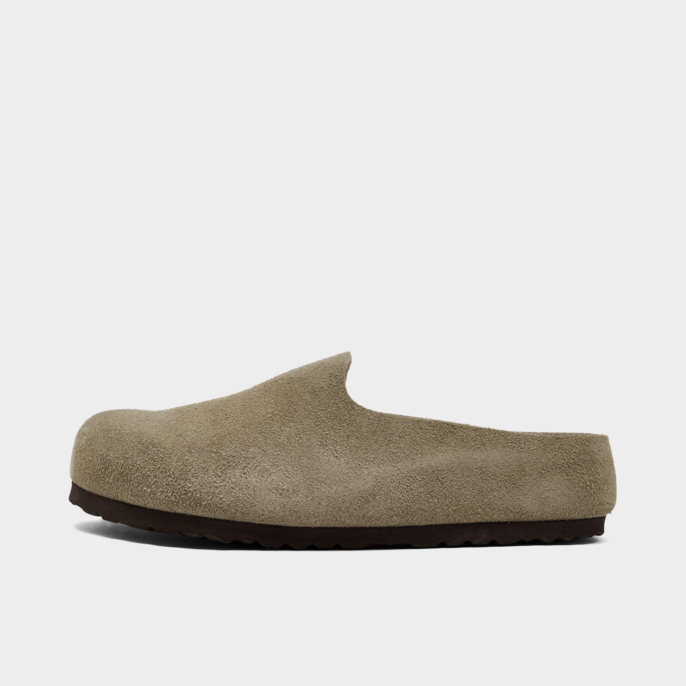 Women's Birkenstock Amsterdam Wrapped Suede Leather Clogs | Finish Line (US)