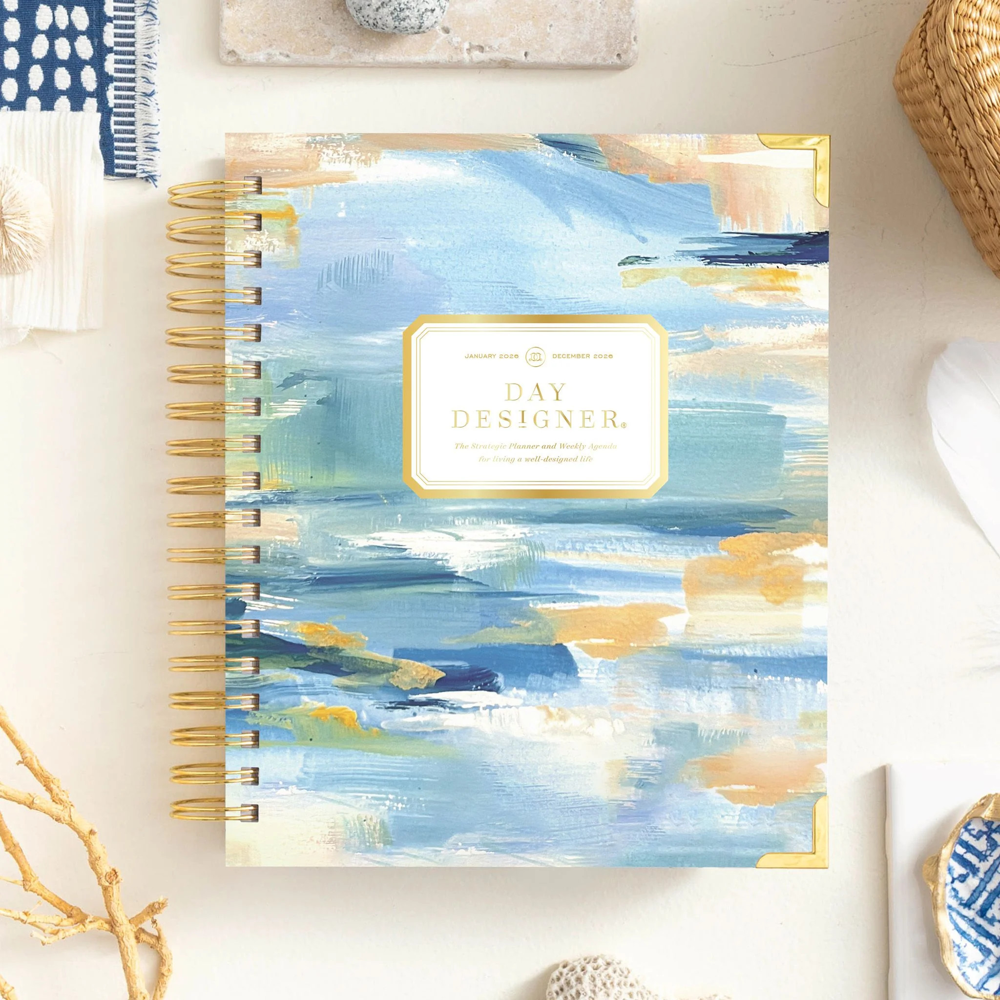 2026 Weekly Planner: Sea and Sky | Day Designer