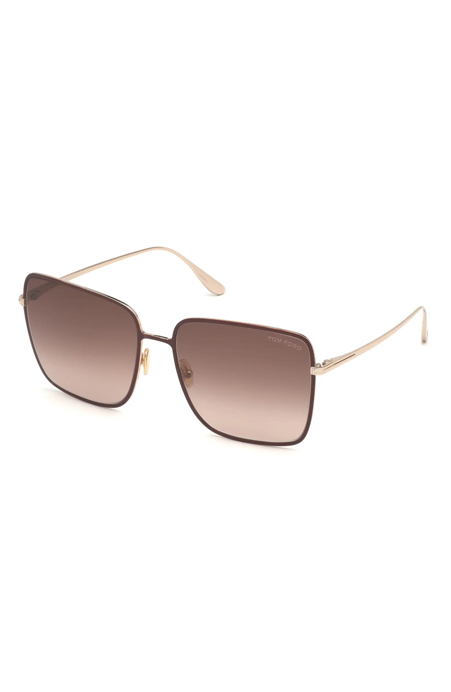 Heather Polarized 60mm Square Sunglasses | Nordstrom