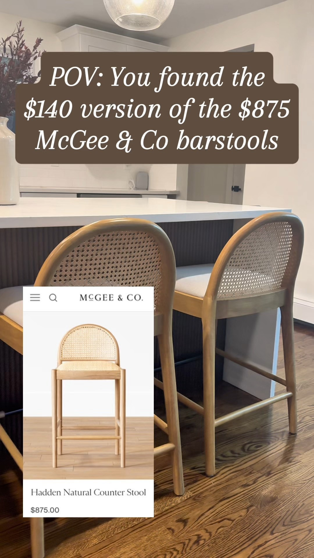 One of the BEST purchases I’ve made are these gorgeous, high quality bar stools. They are such a great look for less - I love the comfortable linen fabric cushions, organic wood tone and adjustable foot pads to protect the floor! They come in counter and bar stool height with black options available.

#LTKHome #LTKSaleAlert