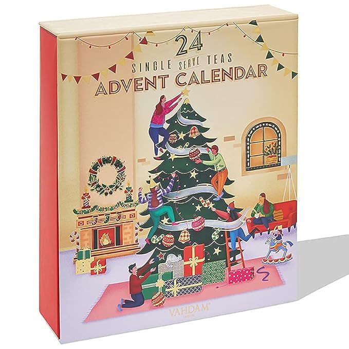 VAHDAM, Advent Calendar 2021 | Christmas Tea Advent Calendar Gift Set | 24 Varieties of Tea Bags ... | Amazon (US)