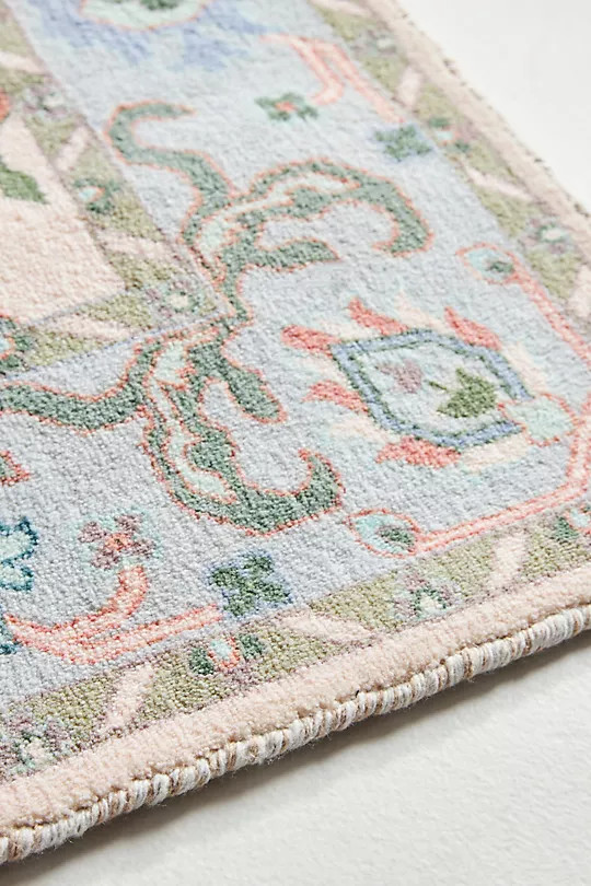 Madeira Printed Persian-Inspired Rug | Anthropologie (US)