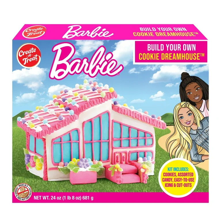 Create a Treat, Barbie™ Cookie Dreamhouse™, Cookie Decorating Kit, 24 oz | Walmart (US)