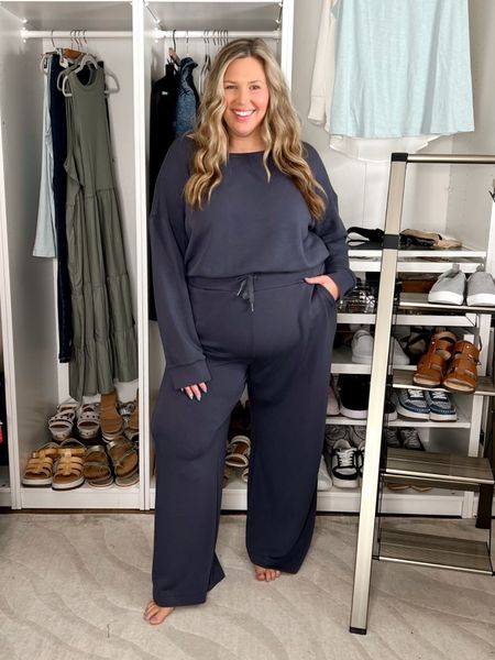 Plus Size Spanx AirEssentials Try-On! Use code ASHLEYDXSPANX for a discount on full price items at checkout! Wearing a 3X in off-shoulder jumpsuit! 

#LTKstyletip #LTKSeasonal #LTKplussize