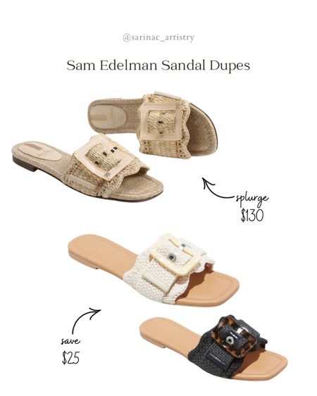 Amazing Sam Edelman Bambi Slide sandal dupe.

#samedelman #summer #summershoes #sandals #slides

#LTKSeasonal #LTKshoecrush #LTKfindsunder50