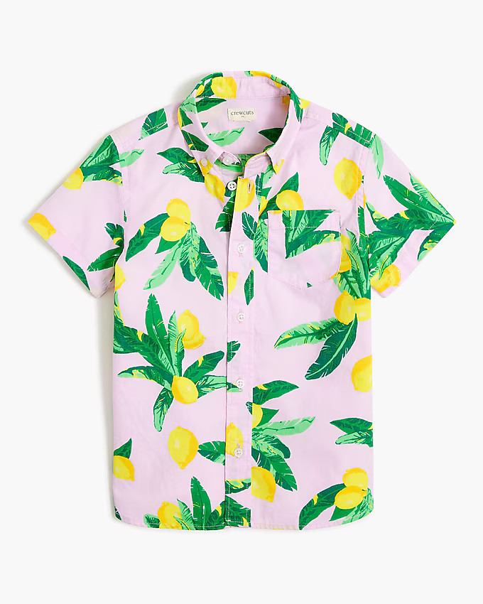 Boys' lemon shirt | J.Crew Factory