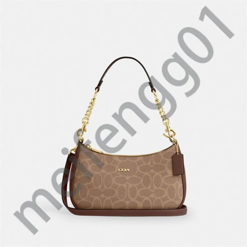 Top quality leather teri shoulder bag straps Luxury Underarm half moon bag Womens mens handbags c... | DHGate