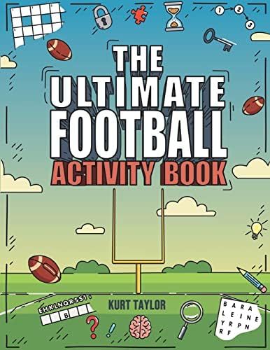 The Ultimate Football Activity Book: Crosswords, Word Searches, Puzzles, Fun Facts, Trivia Challe... | Amazon (US)
