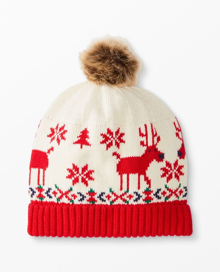 Holiday Sweaterknit Beanie | Hanna Andersson