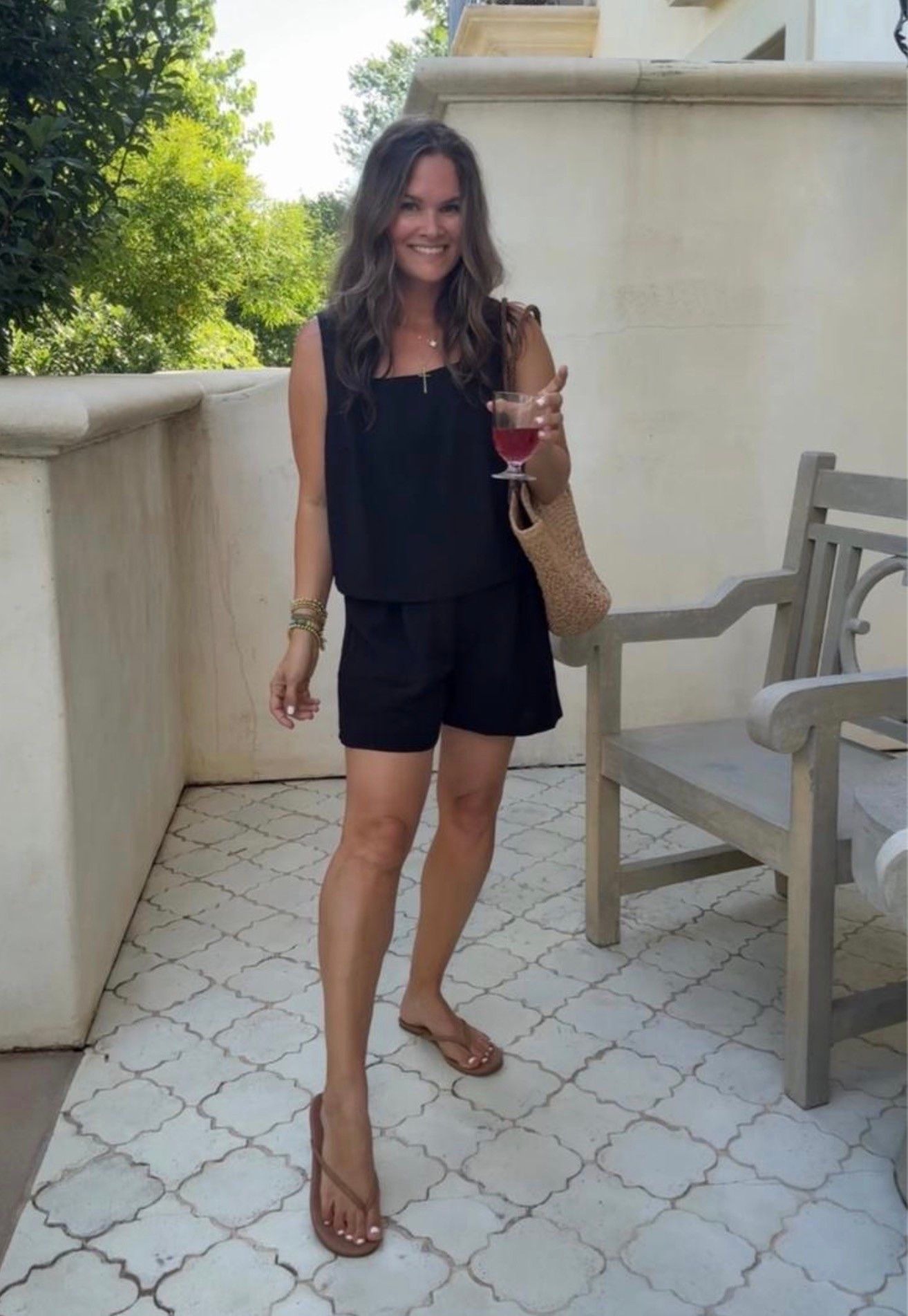 A good black set never lets you down 🙌 Comfortable enough for errands and cute enough to wear to dinner

#LTKootd #LTKmomlife #LTKdayinmylife