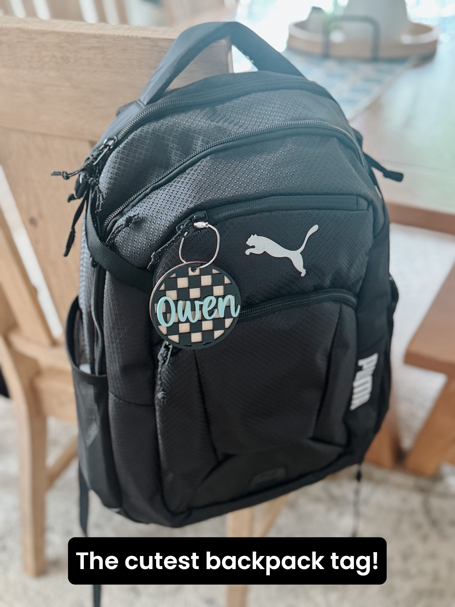 Getting ready to go back to school, snagged new backpacks from Costco and these cute checkered name tags from Etsy! Tina of color options and combinations for the name tags!

#LTKFindsUnder50 #LTKStyleTip #LTKKids