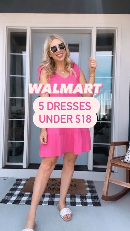 Walmart dresses under $18, time and tru, Walmart outfit, Walmart fashion, bow dress, floral dress, crochet dress

#LTKstyletip #LTKunder50 #LTKSeasonal