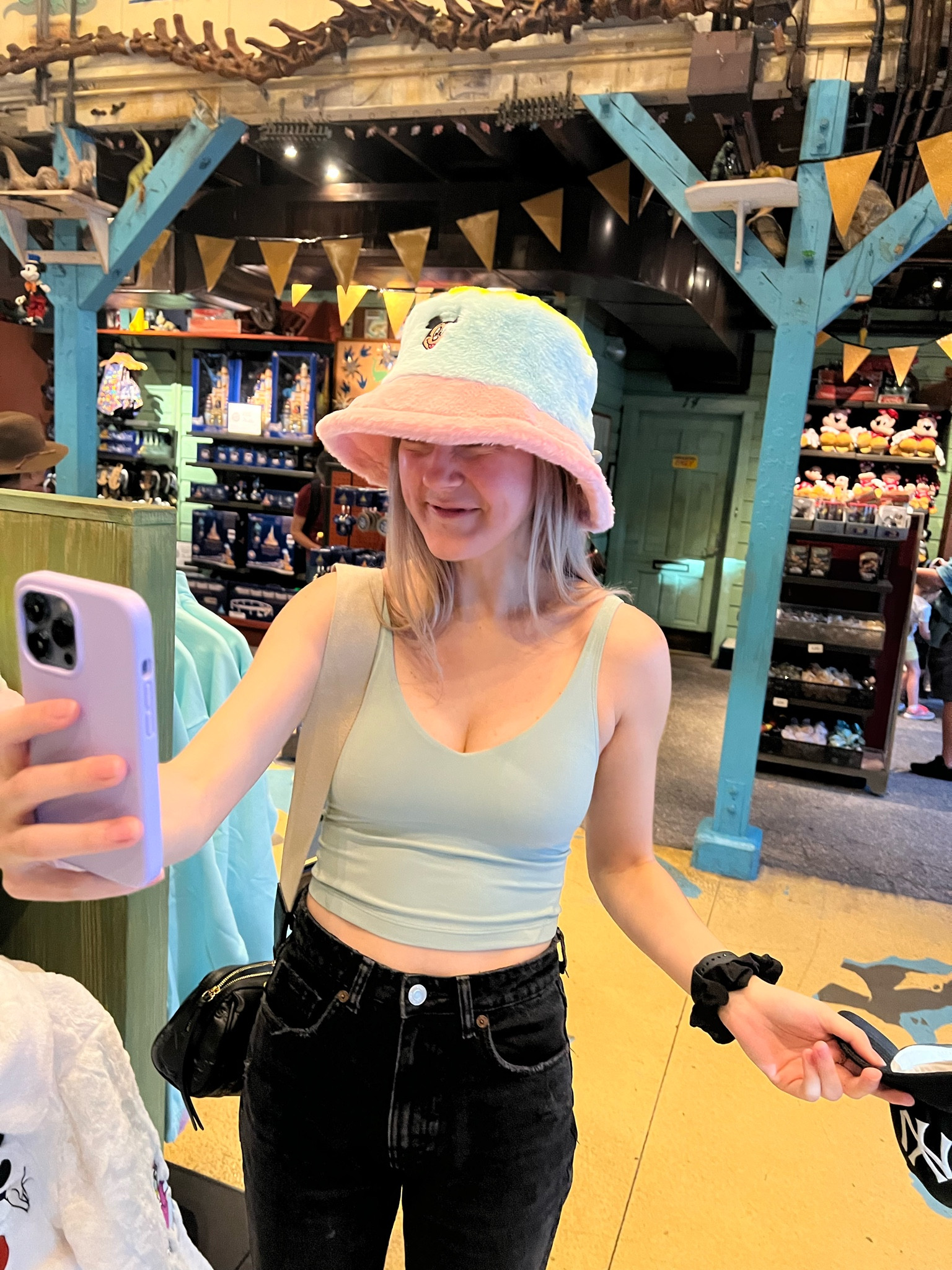 The cutest bucket hat for a Disney park day!

Disney style. Mom jeans. Bucket hat  

#LTKSeasonal #LTKstyletip