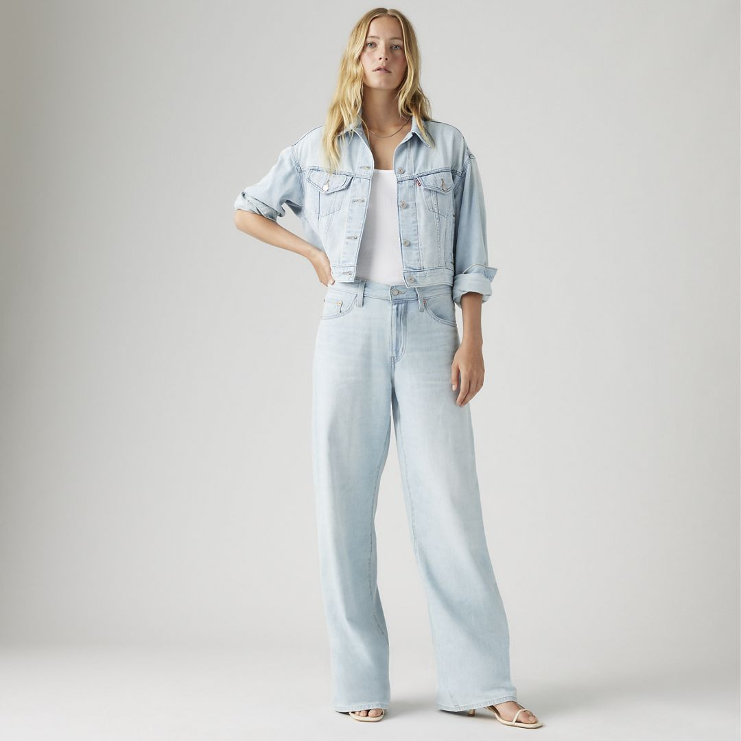 Levi's XL Baggy Straight Linen+ Denim Women's Jeans 30x29 | Levi's US