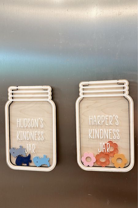 Kindness jars for the twins when they are extra helpful, extra kind, share well, etc. use HEATHERFERN10 for 10% off 

#LTKFamily #LTKKids