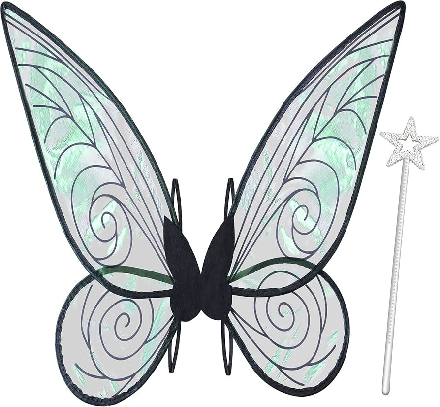 quescu Fairy Wings for Adults,Butterfly Wings for Girls,Angel Wings,Fairy Costume for Women Hallo... | Amazon (US)