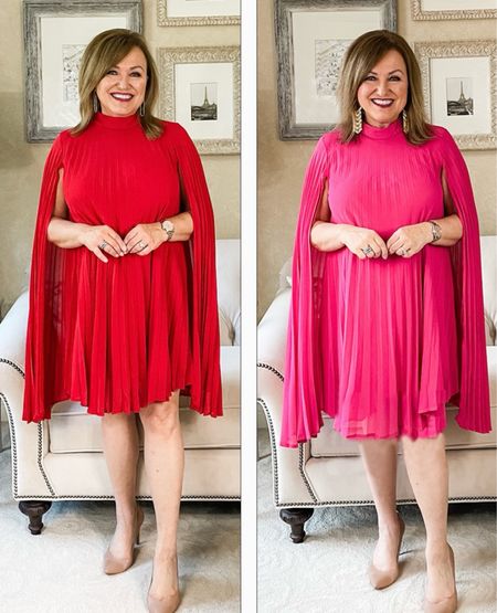 Did you ever like a dress so much you had to have it in two colors? 

I bought the red one first for the holidays and loved how it looked and how comfy it was. So, I went back to Amazon and bought it again for the upcoming summer wedding season. And it’s under $50, so it made it easy to have both! 

#LTKstyletip #LTKover40 #LTKfindsunder50