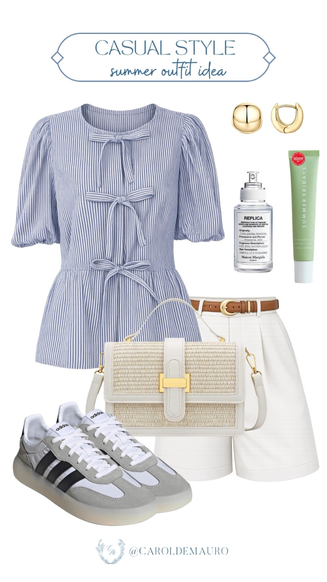 The effortless summer outfit formula you didn't know you needed — bow top, white shorts, and sneakers just works every time!

casual outfit, summer ootd, petite fashion, outfit inspo, summer fashion, get this look, everyday style, amazon fashion

#LTKootd #LTKPetite #LTKU