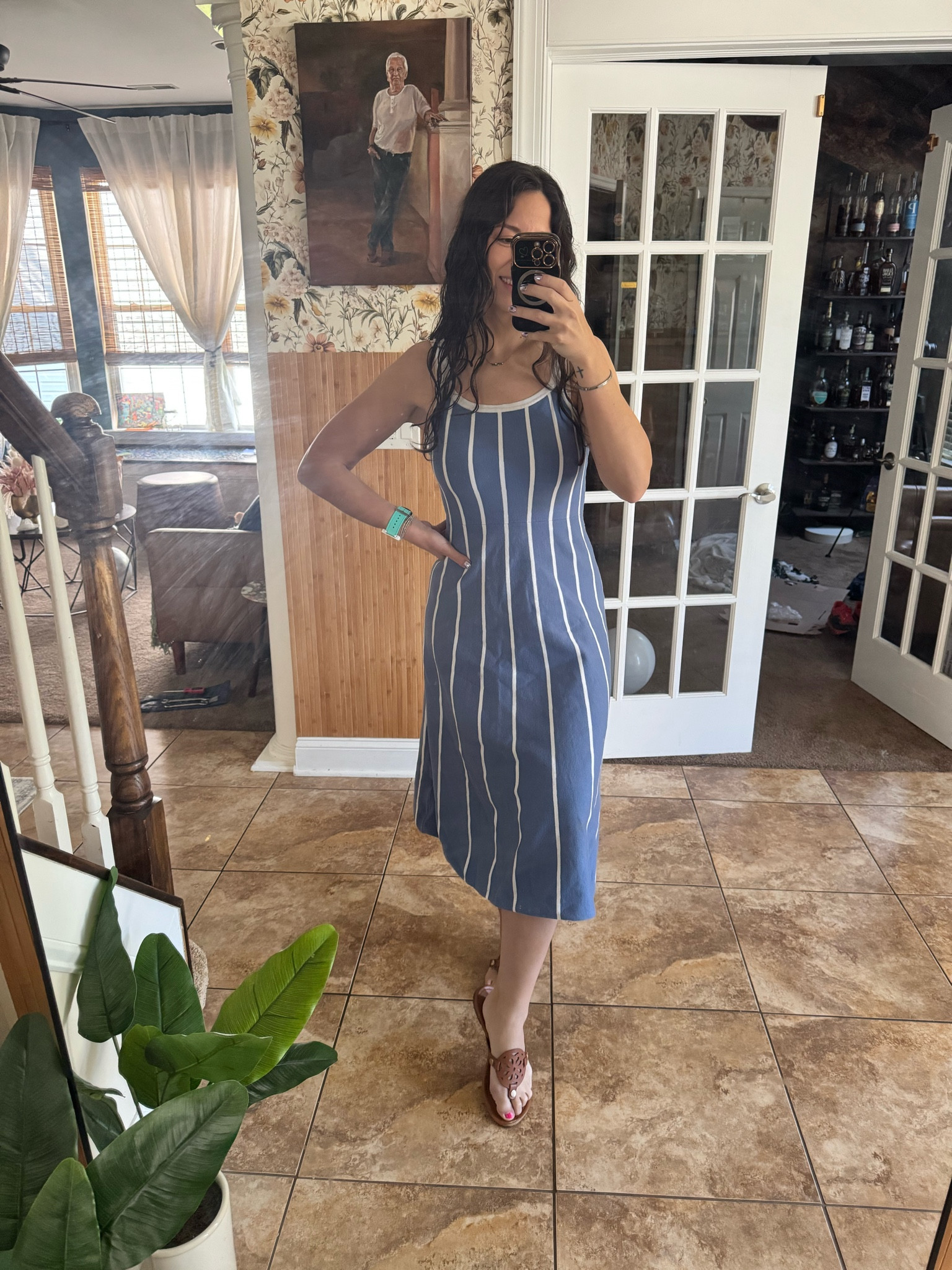 Flattering and perfect for Spring into Summer. I am wearing it in medium.

#LTKdayinmylife #LTKootd #LTKmomlife
