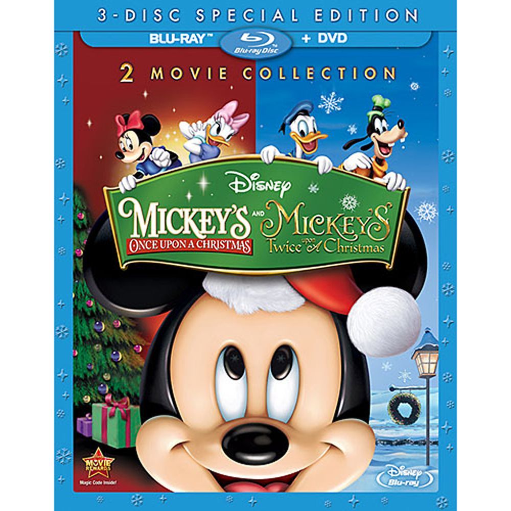 Mickey's Once Upon a Christmas + Mickey's Twice Upon a Christmas 3-Disc Special Edition | Disney Store