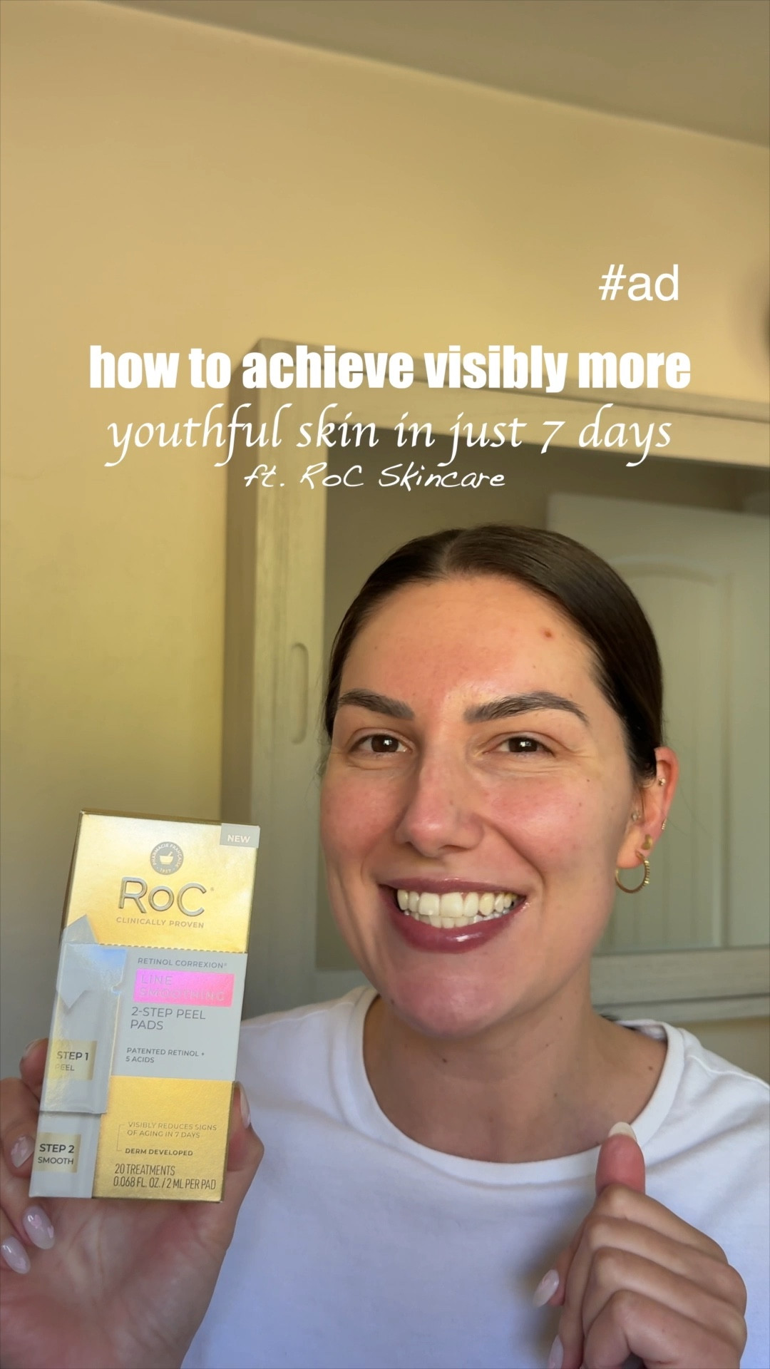 #ad you know i love a peel pad baby! introducing you to @rocskincare’s *newest* innovation, Line Smooth 2 Step Peel Pads which you can grab @target 🧖🏼‍♀️ 

there are so many benefits packed into these 2 easy steps including:

+ gives an immediate glow to the skin (we love instant gratification!)

+ you can swipe away visible signs of aging

+ texture recovery which leads to skin smoothness

+ brightens the skin tone while also fading hyperpigmentation

+ minimizes the pores

add to your Target cart next time you’re in store, or if you’re like me, get it shipped along with a few other things on your list. these are a game changer! 

@Shop.LTK #liketkit 

#roc_partner #rockskincare #targetpartner #skintok target & liketkit 

#LTKBeauty #LTKselfcare