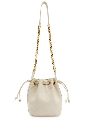 Bo chain quilted leather bucket bag | Harvey Nichols