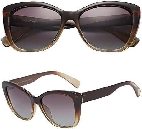PolarSpex Cat Eye Sunglasses for Women - Trendy & Polarized Oversized Womens Sunglasses - Fashion... | Amazon (CA)