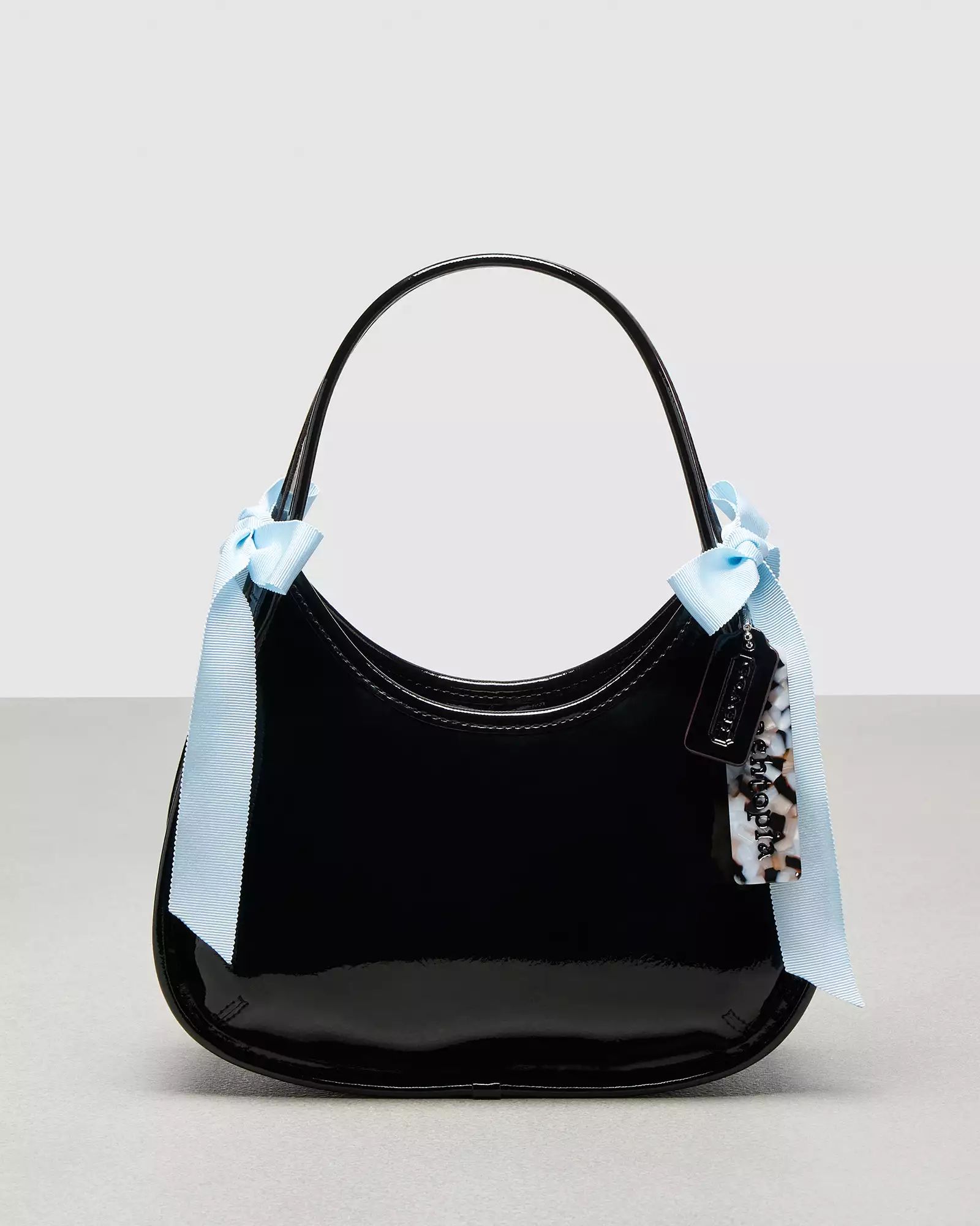 Ergo Bag In Crinkle Patent Coachtopia Leather With Bows | Coach (US)
