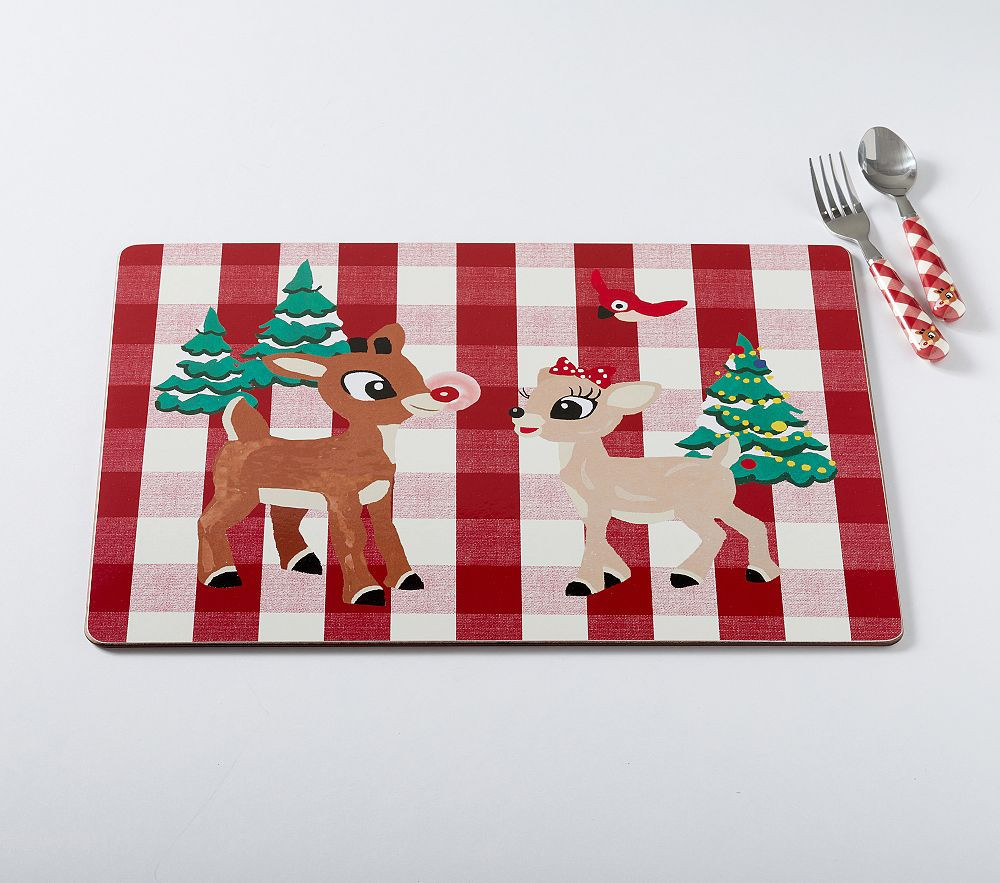 Rudolph® Cork Placemat | Pottery Barn Kids
