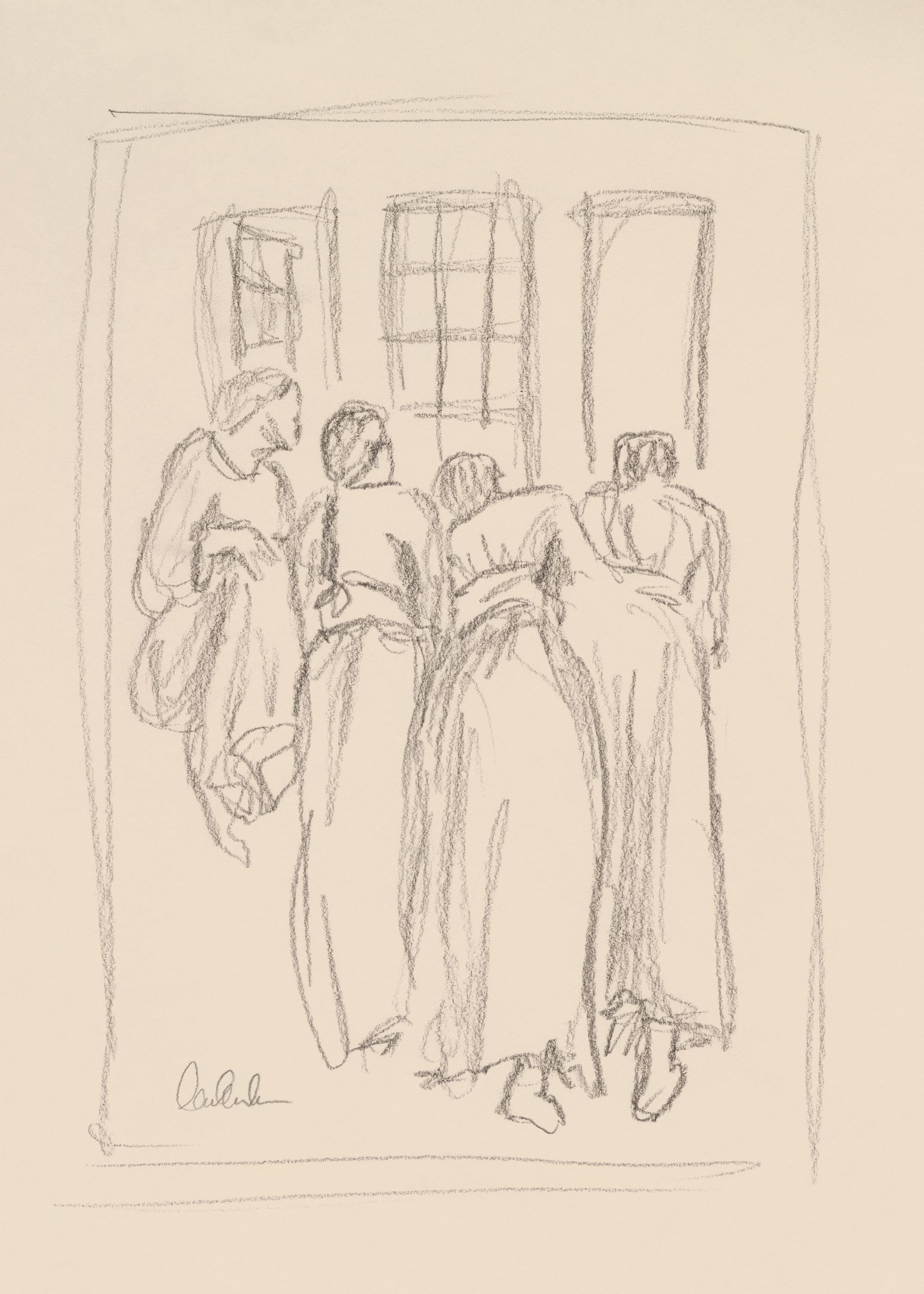 The Dreamers Sketch Print | Desenio