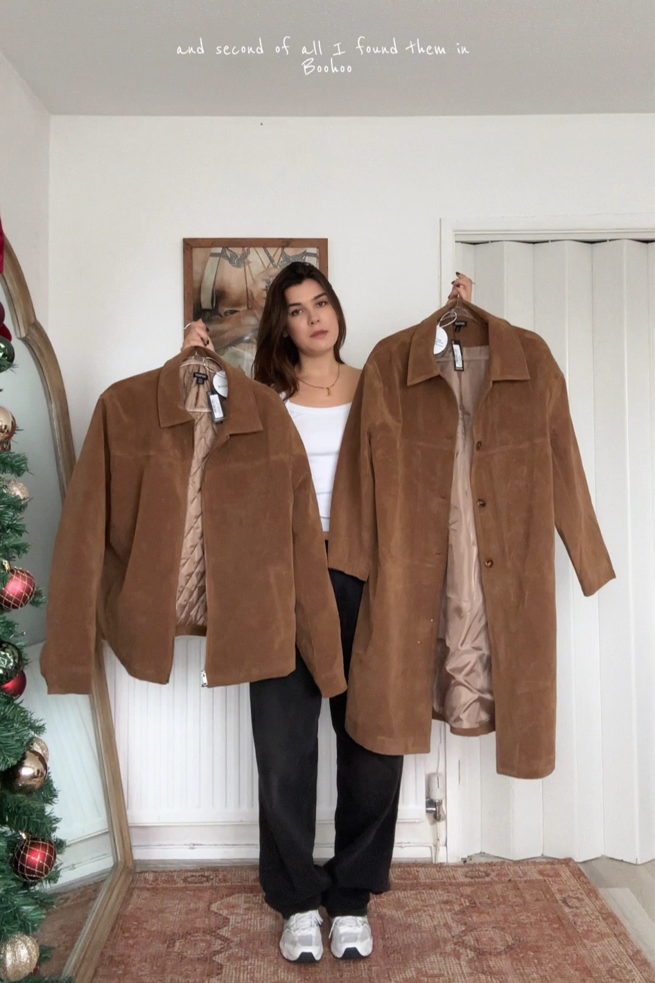 Boohoo suede jacket ✨🦦

#LTKautumn #LTKwinter #LTKuk