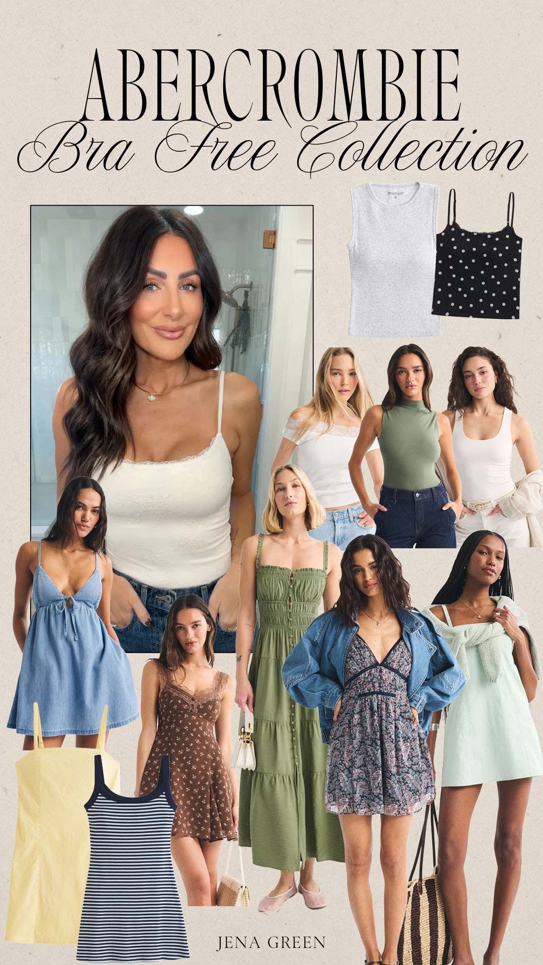 Abercrombie Bra Free Collection | Abercrombie Bra Free Tops | Abercrombie Bra Free Outfits 

 #LTKootd #LTKSeasonal #LTKOver40