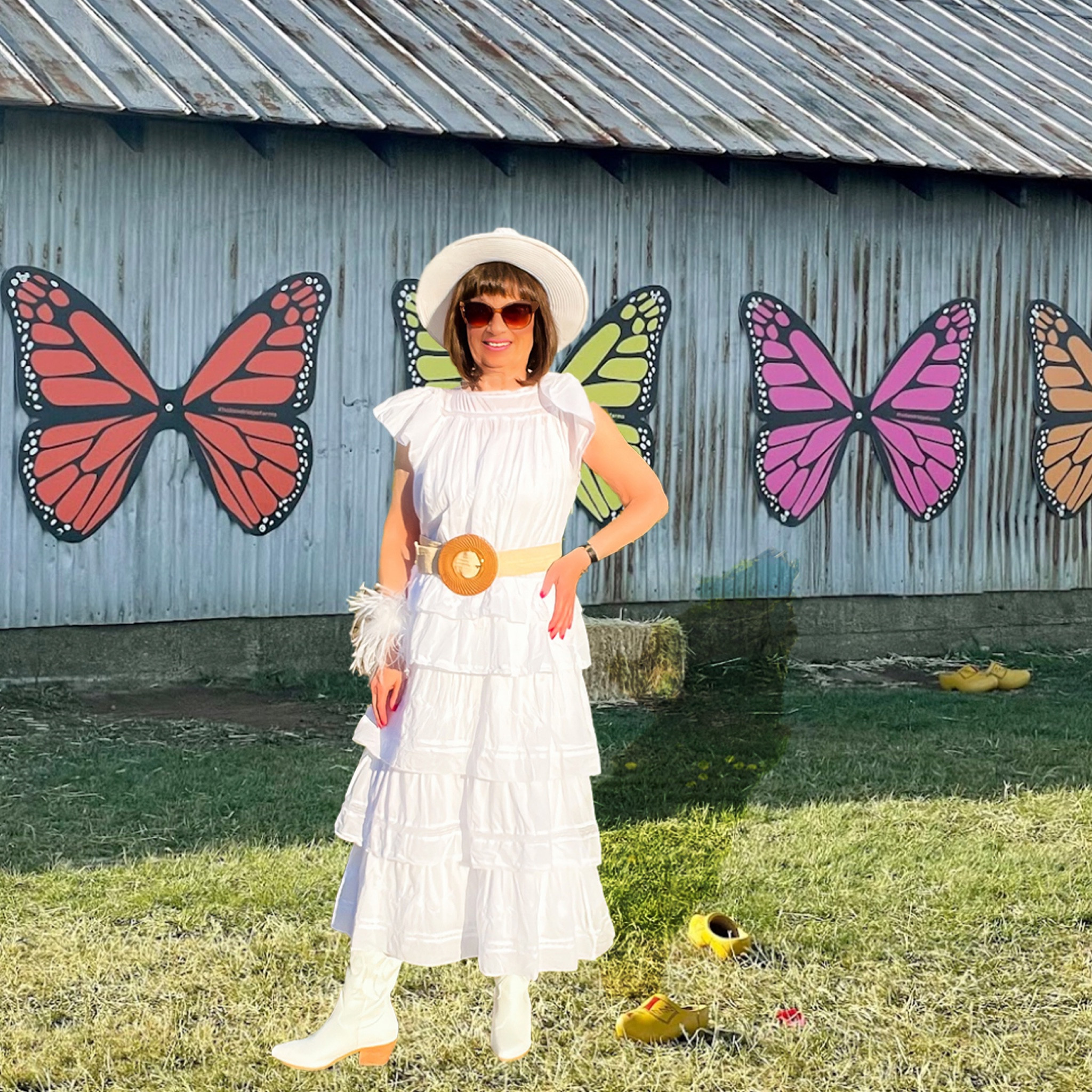 SALE ALERT!!! White Ruffled Dress on SALE now!! This is my new Festival look with my Cowboy Boots and Hat!!! 
Taylor Swift Concert - Dress - Dresses - White Dress - Country Concert - Mother’s Day- Festival Outfit - Nashville Outfit 

Follow my shop @fashionistanyc on the @shop.LTK app to shop this post and get my exclusive app-only content!

#liketkit #LTKunder100 #LTKU #LTKSeasonal #LTKunder50 #LTKFind #LTKshoecrush #LTKsalealert #LTKFestival
@shop.ltk
https://liketk.it/47J3T